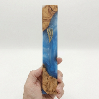 בית מזוזה כחול  בגודל 25 ס"מ