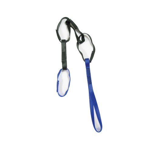 רצועת טבעות תפורות-Chain Reactor Sterling- כחול