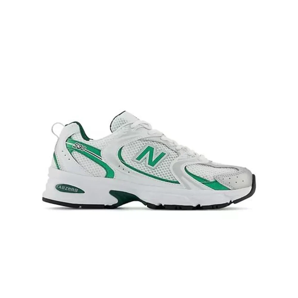 New Balance 530 Trainers White And Green