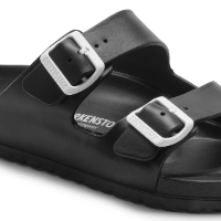 בירקנשטוק כפכפי גברים BIRKENSTOCK ARIZONA EVA JET BLACK WHITE BUCKLE שחור