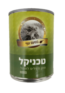שימורים לחתולים טכניקל עוף וכבד 375 גרם - TECHNICAL CHICKEN LIVER 375G