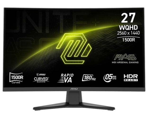 מסך מחשב קעור MAG 275CQF E18 MSI