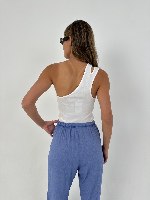 One shoulder tank