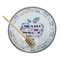 כלי זכוכית להגשת תפוח בדבש (4דגמים)