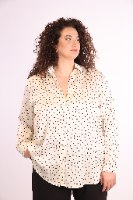 חולצת ויויאן נקודות שמנת