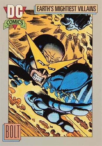 קלף בודד די.סי קומיקס DC Comics - Bolt's Power Glove - Earth's Mightiest Villains - 83