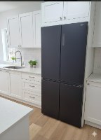 מקרר 4 דלתות 648 ‏ליטר SAMSUNG סמסונג דגם RM70F63BMAT שחור מט
