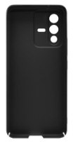 כיסוי שחור עבור Miracase Vivo V23 – פריט בודד כיסוי טלפון שחור הנראה מאחור עם פתחי מצלמה