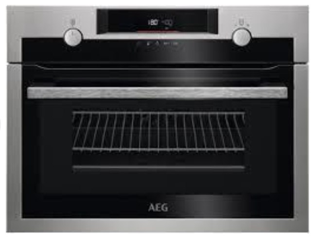 תנור משולב מיקרוגל  בנוי נירוסטה AEG CME565060M