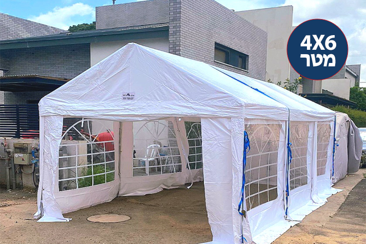 אוהל לבתי כנסת בגודל 4X6 מטר משלוח חינם
