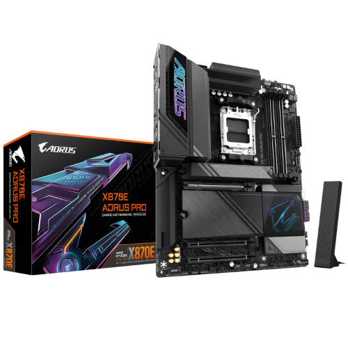 לוח אם GIGABYE X870E AORUS PRO ATX WIFI7 DDR5 AM5 2.5GBE LAN