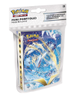 Pokemon TCG: SWSH12 Silver Tempest Mini Portfolio קלפי פוקימון מקוריים מיני אלבום עם בוסטר