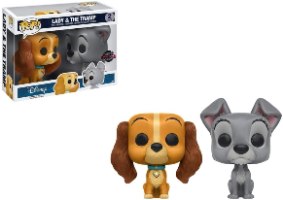 בובת פופ אקסלוסיבית היפיפיה והיחפן Lady & The Tramp 2pack