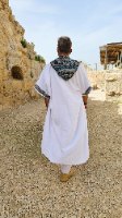 קימונו כותנה טבעית ושילוב אתני
