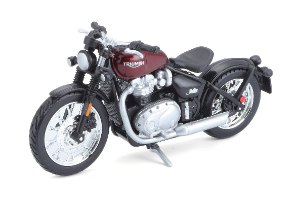 דגם אופנוע בוראגו Bburago Triumph Bonneville Bobber 1:18