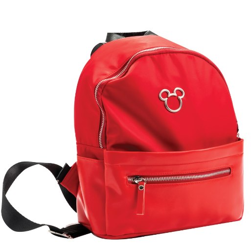 תיק גב אדום דמוי עור מיקי מאוס Disney Mickey Mouse Red Bag
