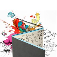 מחברת פטנט A5 דו כיוונית מהודרת Duo - צבעים שונים