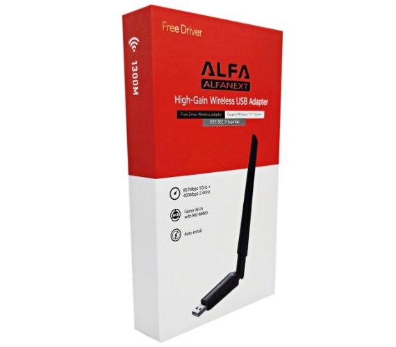 כרטיס רשת אלחוטי במהירות 1300Mbps - דגם UAC26D חברת ALFA