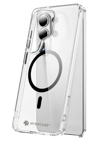 כיסוי שחור שקוף עבור Miracase Mirasafe Samsung S26 Ultra
