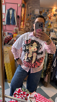 טישרט Lady לבנה