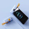 תכלת Type-c plug+Apple plug - מיני פוואר בנק Powcharg עוצמתי וקטן במיוחד.