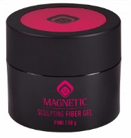 ג'ל בנייה פייבר ורוד - Magnetic Sculpting Fiber Gel Pink