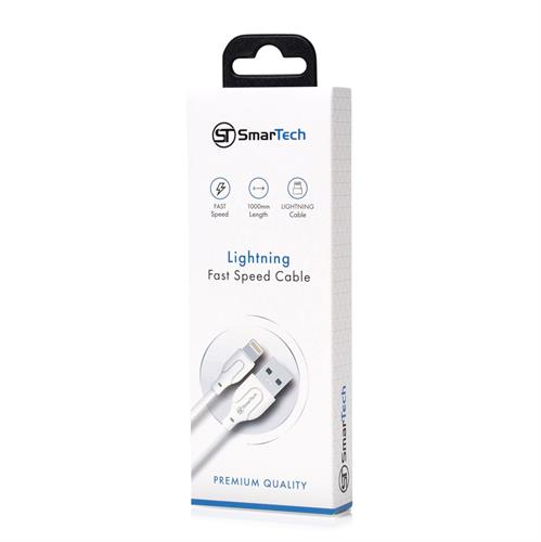 כבל Lightning למכשירי אפל דגם V151 מבית SmarTech באורך 2 מטר - עמידות ואיכות יוצאות דופן