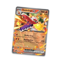Pokemon TCG: Paldea Partners Tin (Skeledirge ex) קלפי פוקימון TCG מקוריים מארז פח