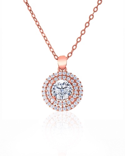 Sol Necklace Rose Gold