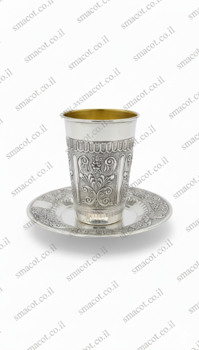 סט קידוש מכסף טהור  luxury