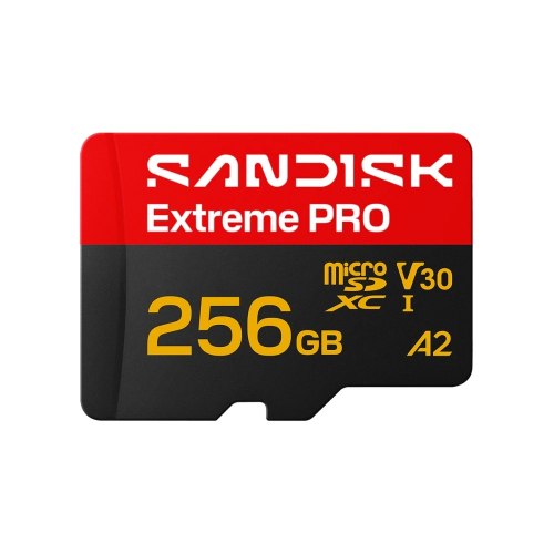 כרטיס זיכרון מיקרו SD, דגם SanDisk Extreme Pro 256GB UHS-I מבית סנדיסק