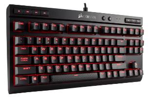 מקלדת גיימינג מכנית CORSAIR K63 COMPACT CHERRY MX RED