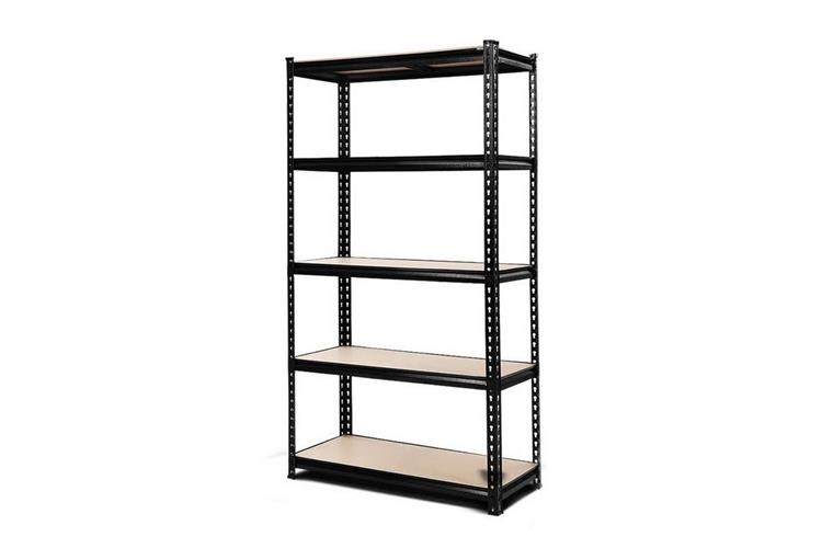 מדפים למחסן ממתכת 150X70X30 פרימיום