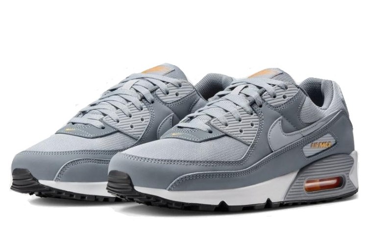 סניקרס נייק Nike AIR MAX 90 אפור כתום