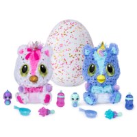 בובת האצ'ימל חד קרן בייבי ביצה ענקית Hatchibabies Hatchimals