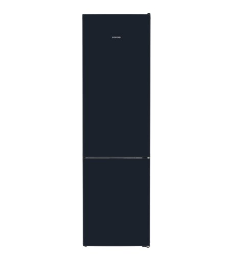 מקרר מקפיא תחתון 363 ליטר דגם KG39NSBBF סימנס Siemens זכוכית שחורה