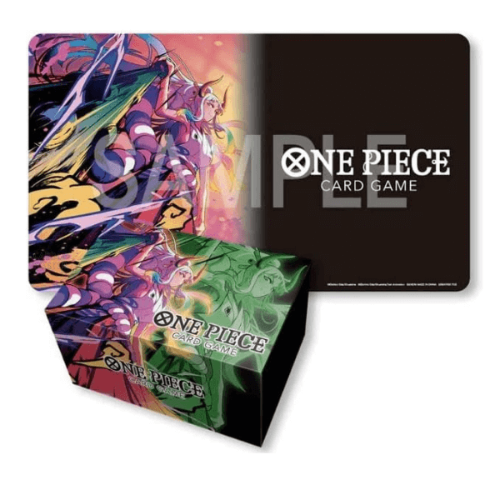 One Piece TCG: Game Playmat And Storage Box Set Yamato וואן פיס קלפים מקוריים מארז אחסון מיוחד