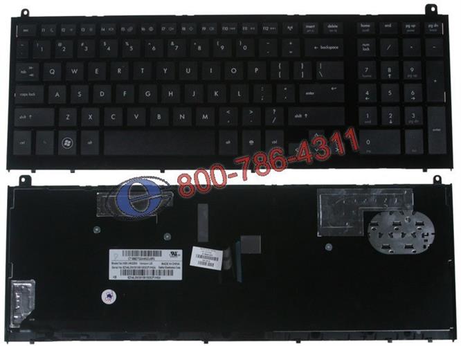 החלפת מקלדת למחשב נייד HP ProBook   4520S / 4525S BLACK 615600-001 MP-09K13U4-4423 , NSK-HN3SW