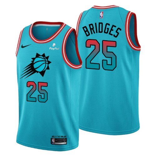 גופיית NBA פיניקס סאנס תורכיז 22/23 - #25  Mikal Bridges