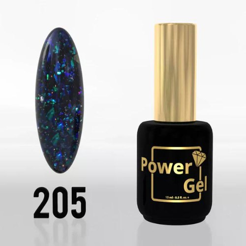 לק ג'ל 205 פאוור ג'ל POWER GEL