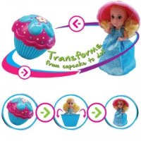 בובה ריחנית בהפתעה קאפקייק מאפינס נסיכות Cupcake Surprise