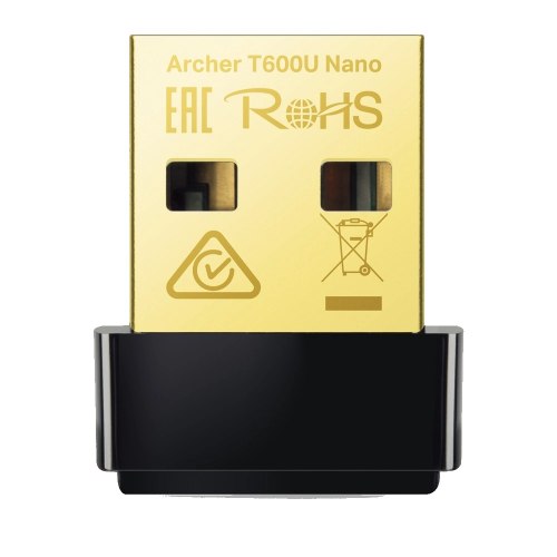מתאם Wi-Fi USB קומפקטי TP-Link Archer T600U Nano AC600