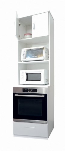 ארון גבוה לתנור בילד אין + 2 מיקרוגלים 519