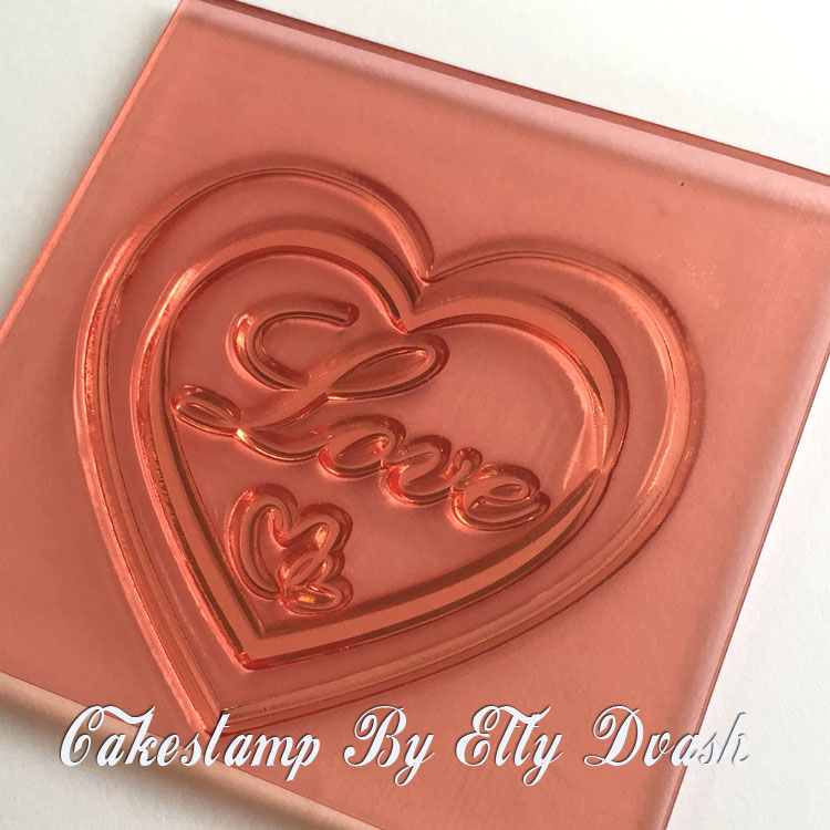 Love - Heart Frame - Chocolate Form