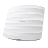 נקודת גישה Omada EAP225 AC1350 Access Point – Wi-Fi פריט בודד לבן בעל עיצוב מצולע ולוגו TP-Link