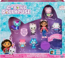 בית בובות של גבי סט 7 בובות דלוקס |Gabby’s Dollhouse | מקט 3604H| קפיץ קפוץ