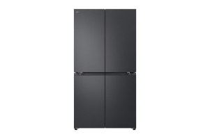 מקרר 4 דלתות נירוסטה מושחרת ליטר LG דגם GR-929B