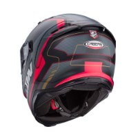 קסדת כביש מלאה לאופנוע CABERG AVALON X אפור\אדום