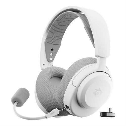 אוזניות גיימינג אלחוטיות SteelSeries Arctis Nova 3PW לבן