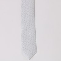 עניבה חתנים לבן דגם לורקס מטושטש